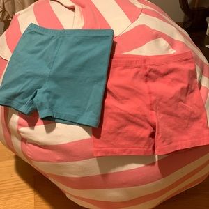 Primary girls 6-7 cotton spandex bike shorts